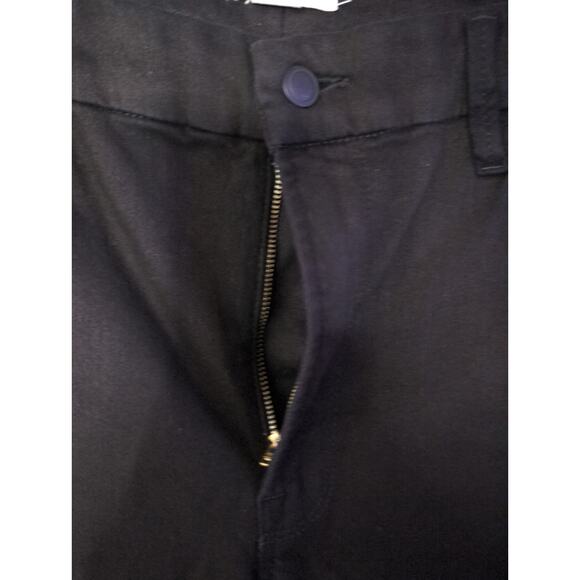 Good American Curve Straight never fade high rise black denim jeans 16 - Picture 10 of 10